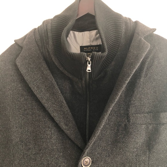 Alfred Sung Men’s wool blend coat. Size 46 - Picture 4 of 9